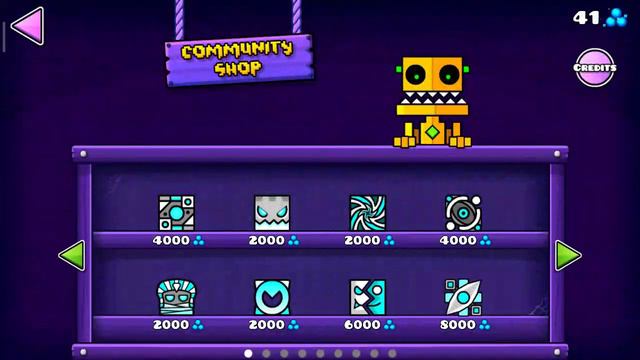 Нашёл секретный магазин в геометри дэш смотреть онлайн