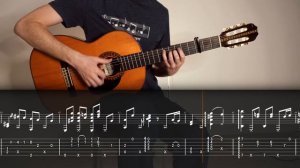 Fly me to the moon・Evangelion ED・fingerstyle guitar tab