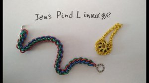 Браслет или цепочка своими руками. Кольчужное плетение Jens Pind Linkage