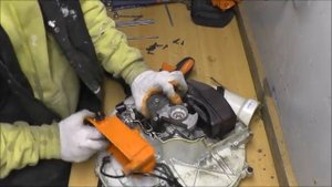STIHL BR 500 DISASSEMBLY