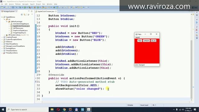 Java Part-56 | How to Set Applet Background Color (Gujarati) смотреть онлайн