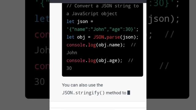 how to write json object in javascript apps web development