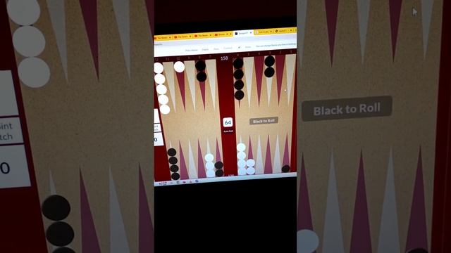 Playing a Backgammon game online