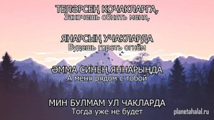 Татарские песни с переводом на русский I Төшәрмен исләреңә - Вспомнюсь тебе I Гузель Уразова