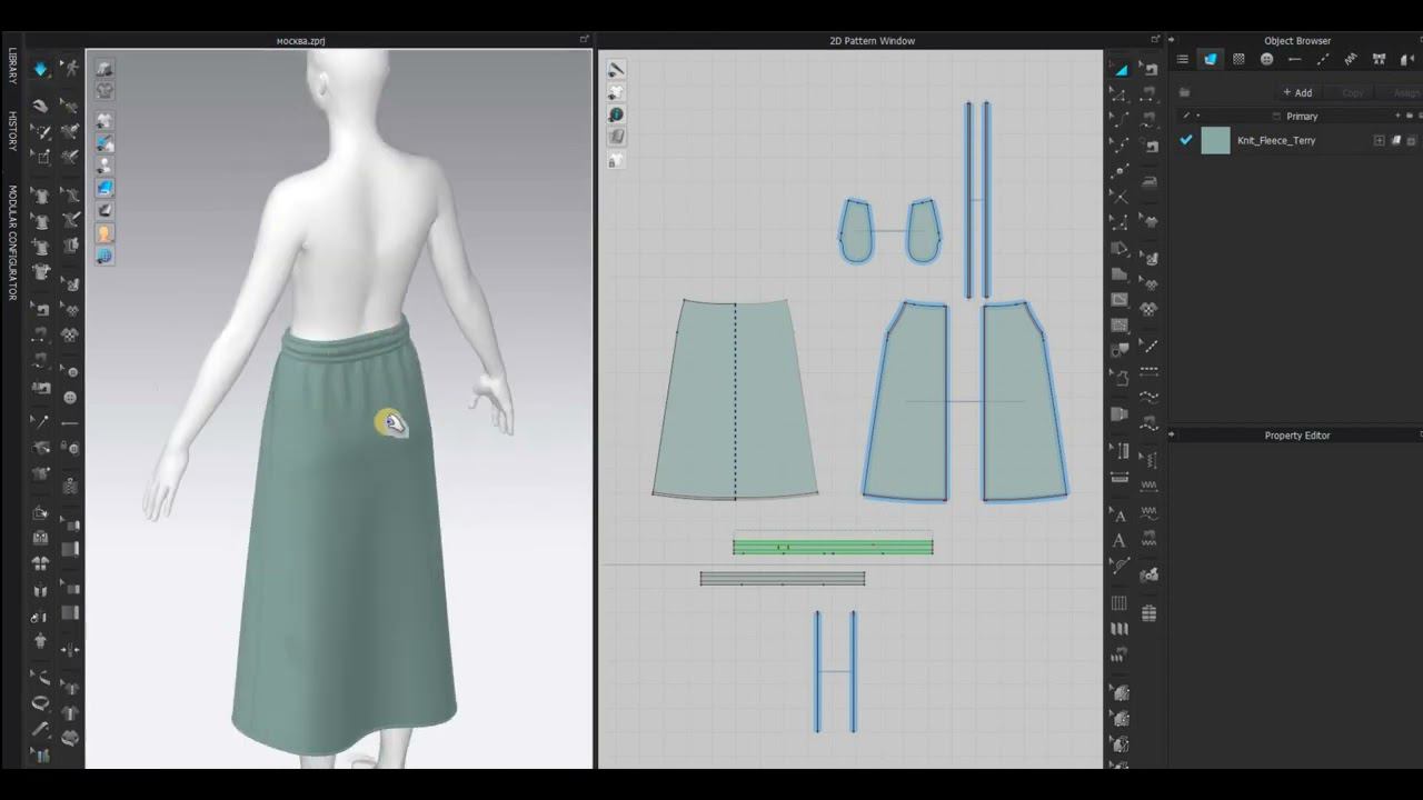 Как зафиксировать одежду на аватаре в Clo3d