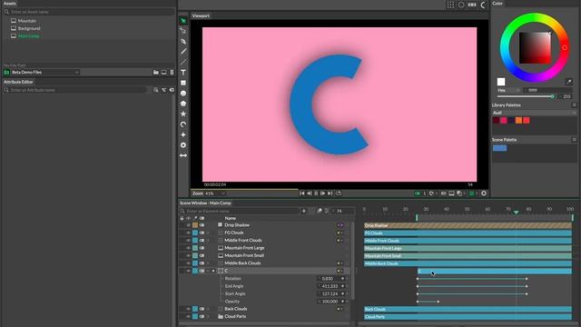 Getting Started | How to solo elements in Cavalry using Tags. смотреть онлайн