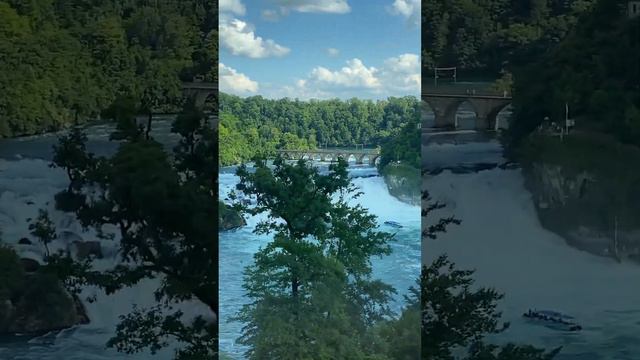 🇨🇭 Самый большой водопад в Европе | Rheinfall | Швейцария