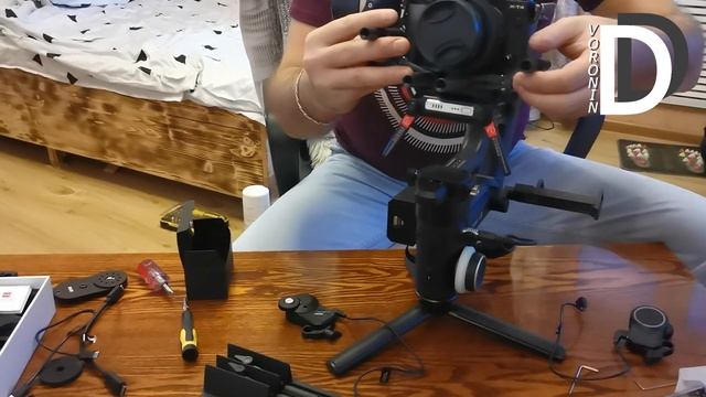 Большой обзор стадикама Zhiyun Crane 3S Pro,сборка,балансировка ,установка камеры Fuji XT4 смотреть онлайн