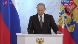 Обращение Владимира Путина к Совету Федерации РФ 04 12 2014