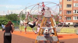 Подарок детям. Ещё одна новая губернаторская площадка открыта в Егорьевске.