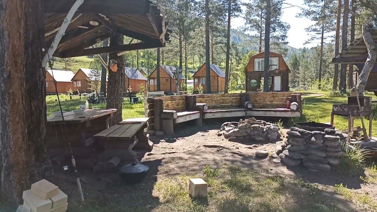 В Горном Алтае Чемал живём в горах
