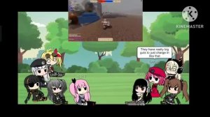 GIRLS FRONTLINE react to Tank fish Trenches WW1