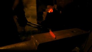 Изготовление Якутского ножа Часть 1 Ковка