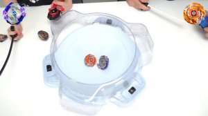 Beyblade Burst. Бейблэйд Берст игрушки Усиленный Blaze Ragnaruk против самых сильных волчков.