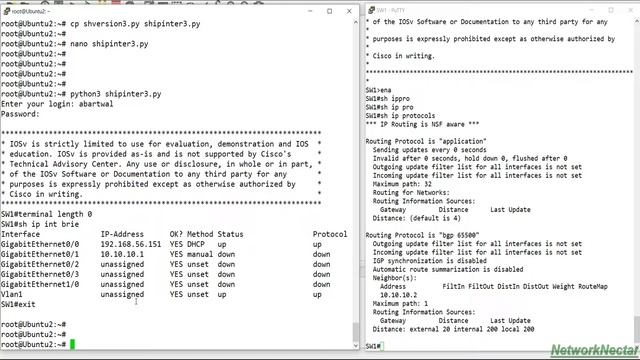 5.GNS3-Network Automation With Python/How to create Automation Script using Python3