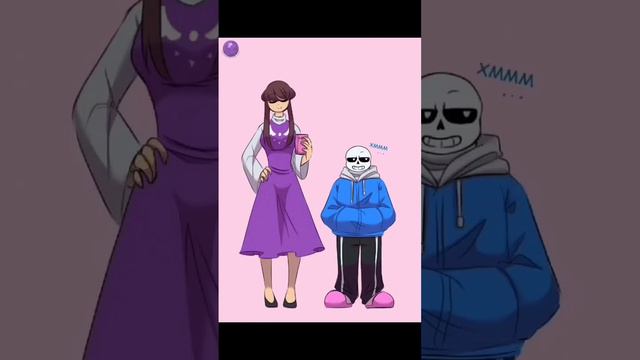 у санса вырос огромный……😳 #undertale #санс #фриск смотреть онлайн