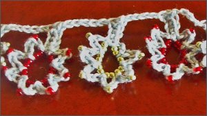 Вязание с бисером крючком. Вязание бисером. Украшение крючком. Часть 2.