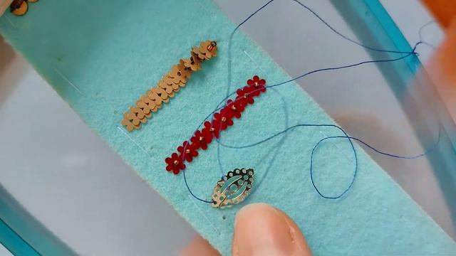 Как пришить фигурные пайетки. Цветочки, оливки, квадратики (квадратные пайетки)