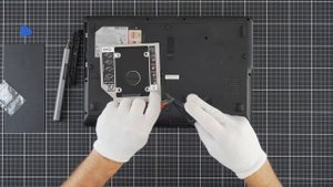 Установка SSD через Optibay в MSI A6200
