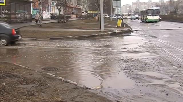 На проспекте Машиностроителей начался ремонт