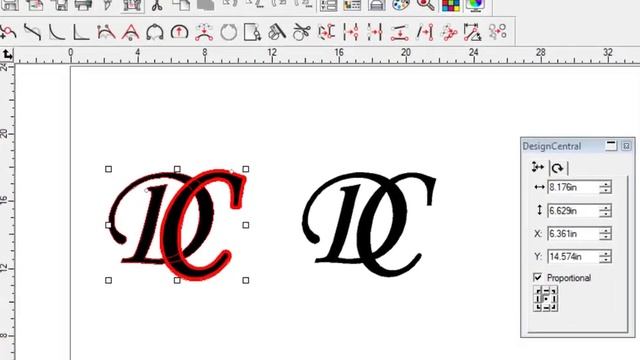 FlexiSign: DC Logo Design in FlexiSign смотреть онлайн