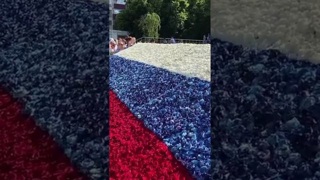 💬 В День России на площади возле мэрии сделают флаг нашей страны из 20 тысяч живых роз.