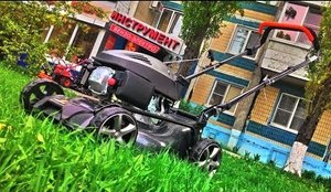 Недорогая Бензиновая Газонокосилка Carver LMG 2042HM с функцией мульчирования
