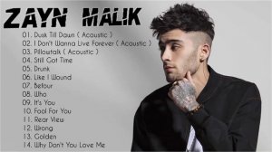 Zayn Malik Greatest Hits Full Album 2021   Zayn Malik Acoustic playlist 2021