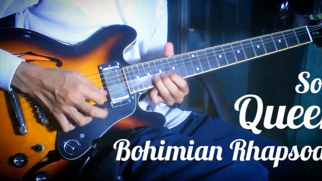 Bohemian rhapsody - Queen (Epiphone Es339) смотреть онлайн