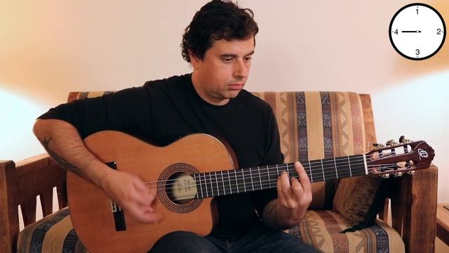 RUMBA with Pick 2 - Ben Woods - Flamenco Guitar with Plectrum смотреть онлайн