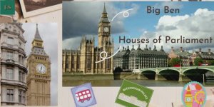 English Landmarks -  BIG BEN