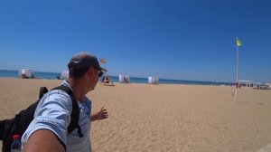 Крым 2020.  База отдыха ПРИБОЙ. Самый широкий пляж в Крыму. Цены, море, пляж.