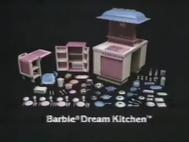 1984 Реклама куклы Барби Маттел Кухня Мечты Mattel Dream kitchen Barbie