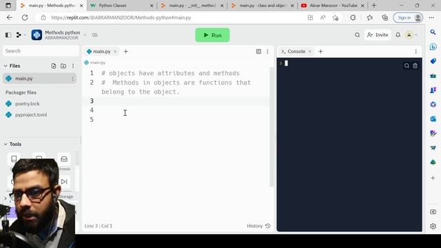 Class Methods in #python .Intro to OOP. Python intermediate part 4 Hindi/Urdu