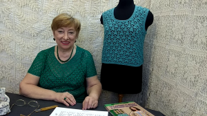Жилет "Ажурный". Мастер-класс по вязанию крючком от О.С. Литвиной.