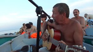 Осень катится (Александр Лобановский). Лодочный концерт клуба ГАРМОШКА+