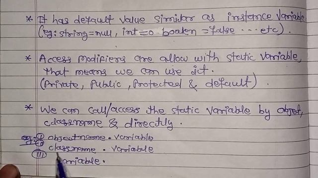 static variable in java|lec-4 | memory mapping | java static variable | AndroJava