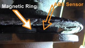 CLEANING ABS Sensor MAGNETIC RING - Peugeot 307 (in 10 minutes)