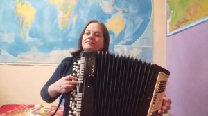 "ЧЕРЕЗ ДВЕ ЗИМЫ..." на баяне. Композ. В. Шаинский