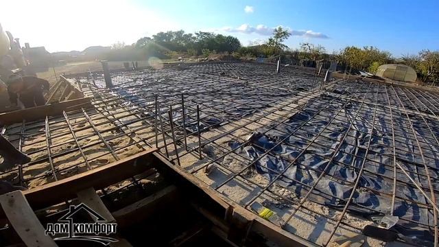 Качественная монолитная ж/б плита. #ДомКомфорт смотреть онлайн