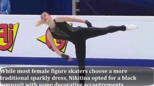 Diana Nikitina figure skater steals the show - and 2018 Winter Olympics fans' hearts - l