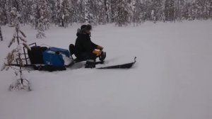 Всесезонный Мотобуксировщик - Мототолкач ЛЕВ! Сверхпроходимость и Надежность!