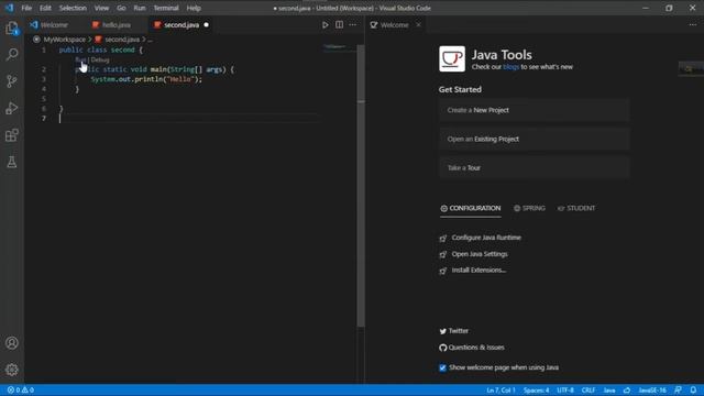 How to Setup your Visual Studio Code or Sublime Text for Java in Bangla. смотреть онлайн