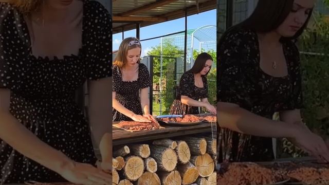 Delicious Village-Style Beef Heart Kebab Recipe | Authentic Taste#beefrecipes#beefmeat#villagelife