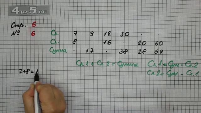 Страница 6 Задание 6 – Математика 2 класс Моро М.И. – Учебник Часть 2 смотреть онлайн