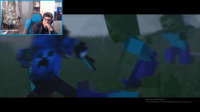 Реакция на Rainimator ""Wither Heart" - A Minecraft Original Music Video ♪" смотреть онлайн