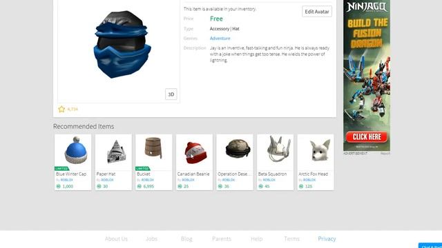 [Event] How To Get Jays Ninja Mask ROBLOX смотреть онлайн