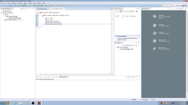 Java Tutorial 02 - Eclipse Mars©