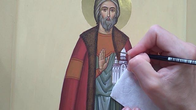 ВАРИАНТ НАПИСАНИЯ МЕХА В ИКОНОПИСИ