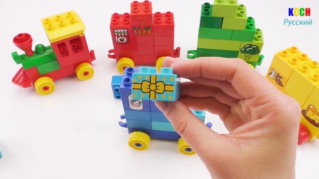LEGO Duplo Поезд | Большой поезд ЛЕГО Дупло | Играем поездом ЛЕГО | Конструктор Lego Duplo смотреть онлайн